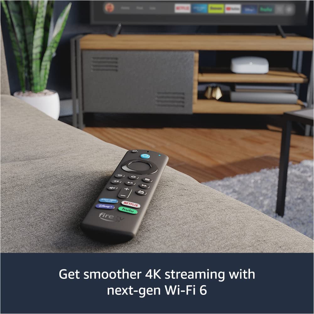 Presentamos el dispositivo de streaming Fire TV Stick 4K Max con Wi-Fi 6 y  control remoto por voz Alexa (incluye controles para la televisión)
