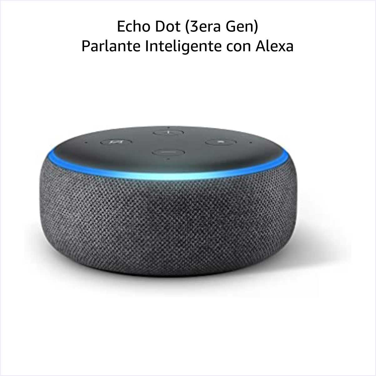 Parlante Inteligente Alexa Echo DOT 3ra Generación - Opentecnologyec